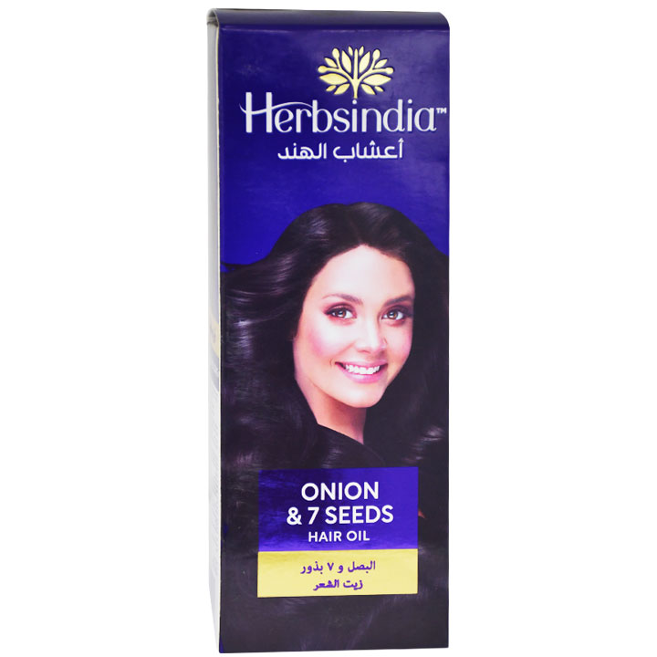 Herbsindia Onion and 7 Seeds Hair Oil 280ml image number 0
