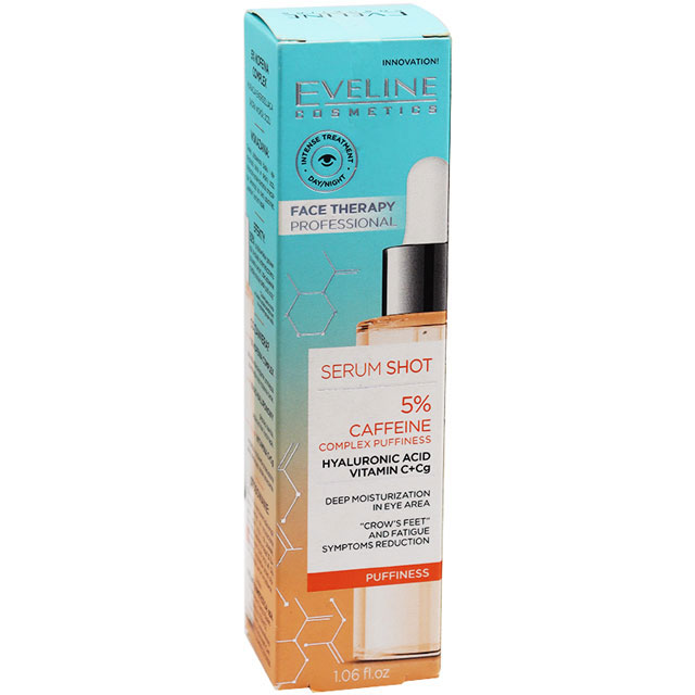 Eveline Caffeine 5% Serum Shot for Eyes 30ml image number 0