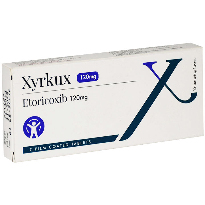 Xyrkux 120mg 7 Film Coated Tablets image number 0