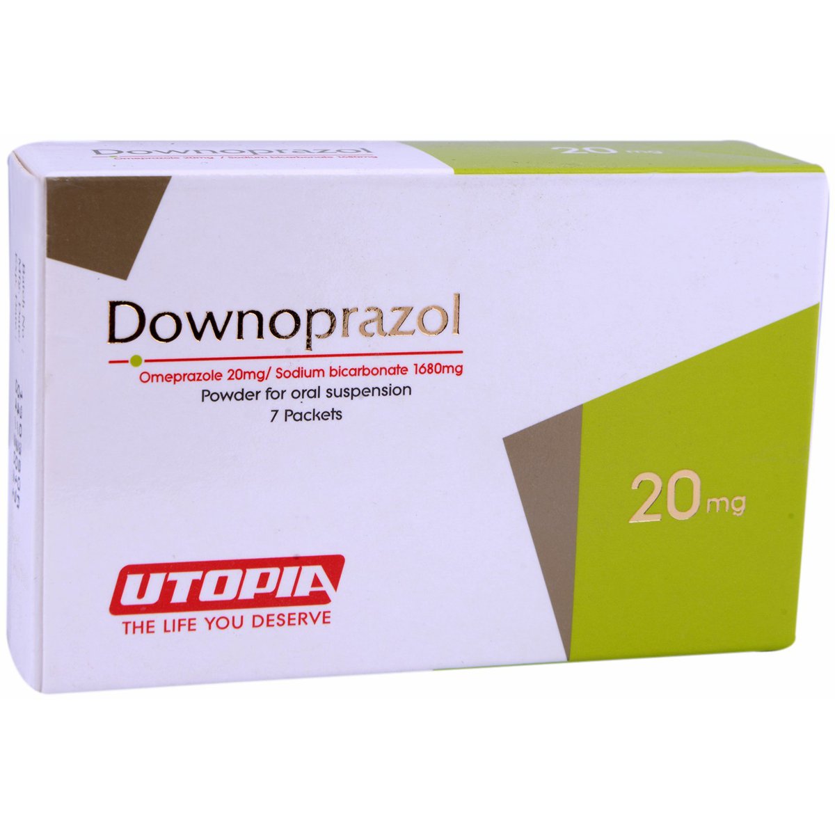 Downoprazol (20mg/1680mg) 6gm 7 Sachets image number 0