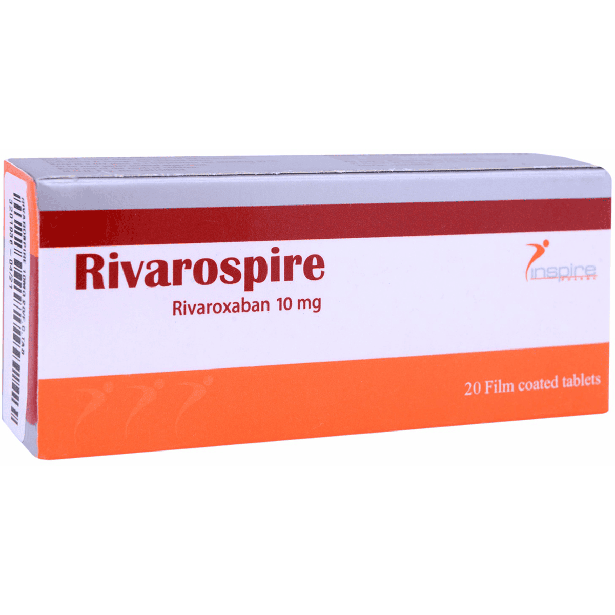 Rivarospire 10mg 20 Film Coated Tablets image number 0