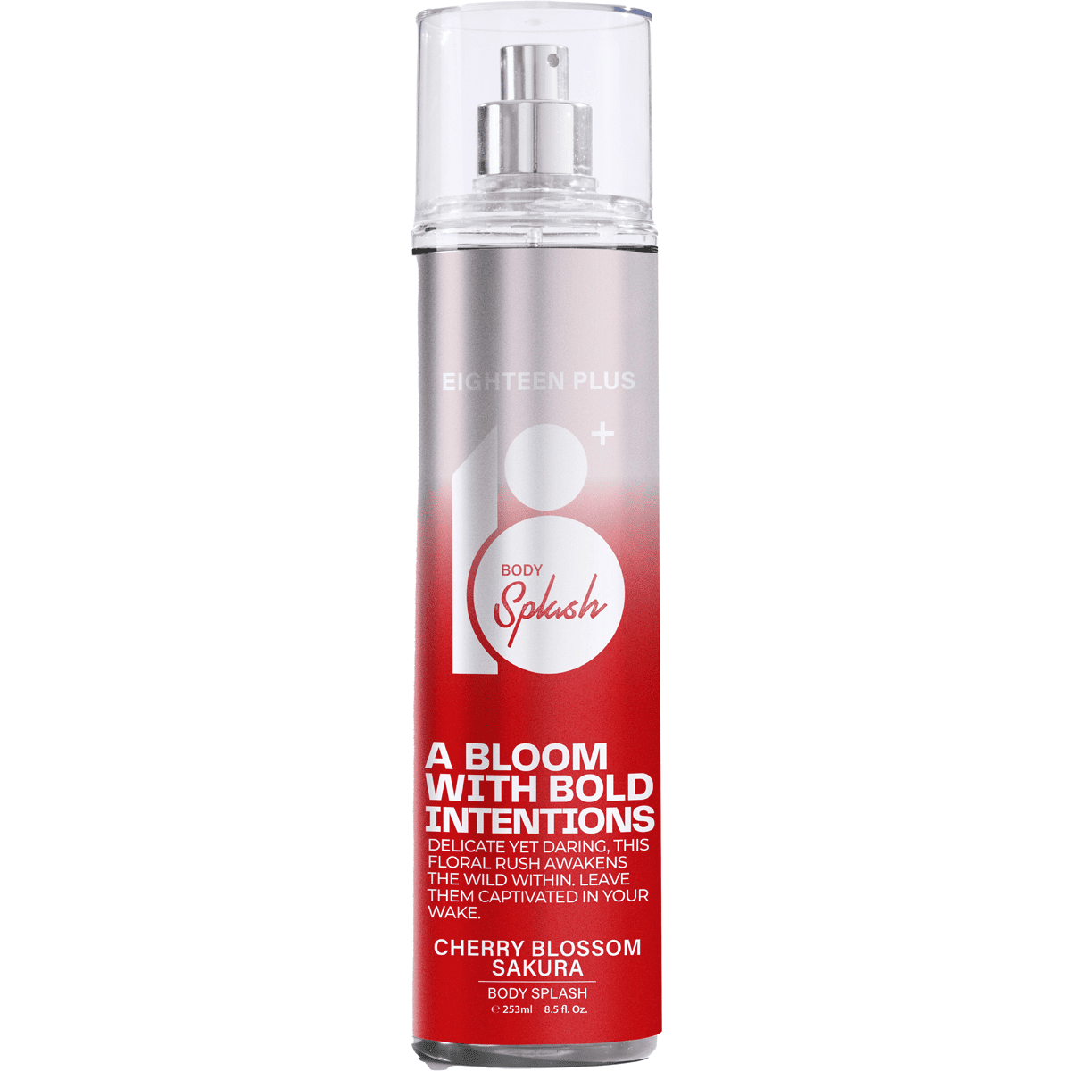 Eighteen Plus Cherry Blossom Body Splash For Women 253 ml image number 0
