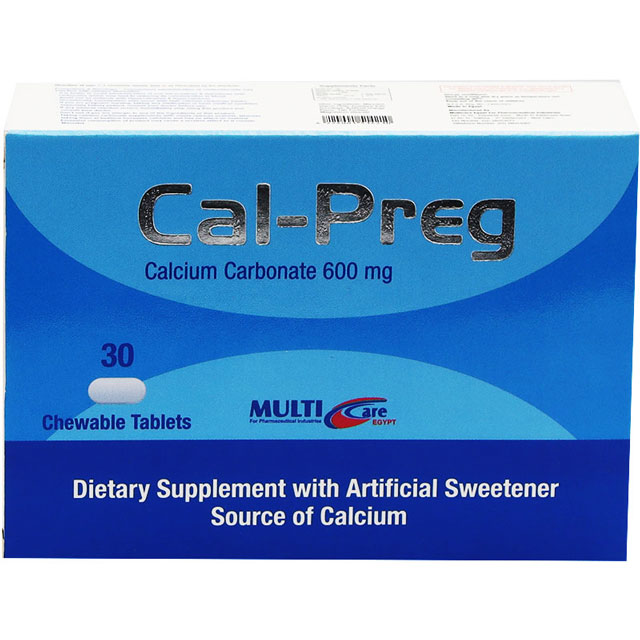 Cal-Preg 30 Chewable Tablets image number 0