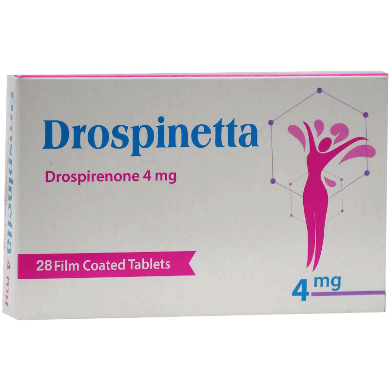 Drospinetta 4mg 28 Film Coated Tablet image number 0
