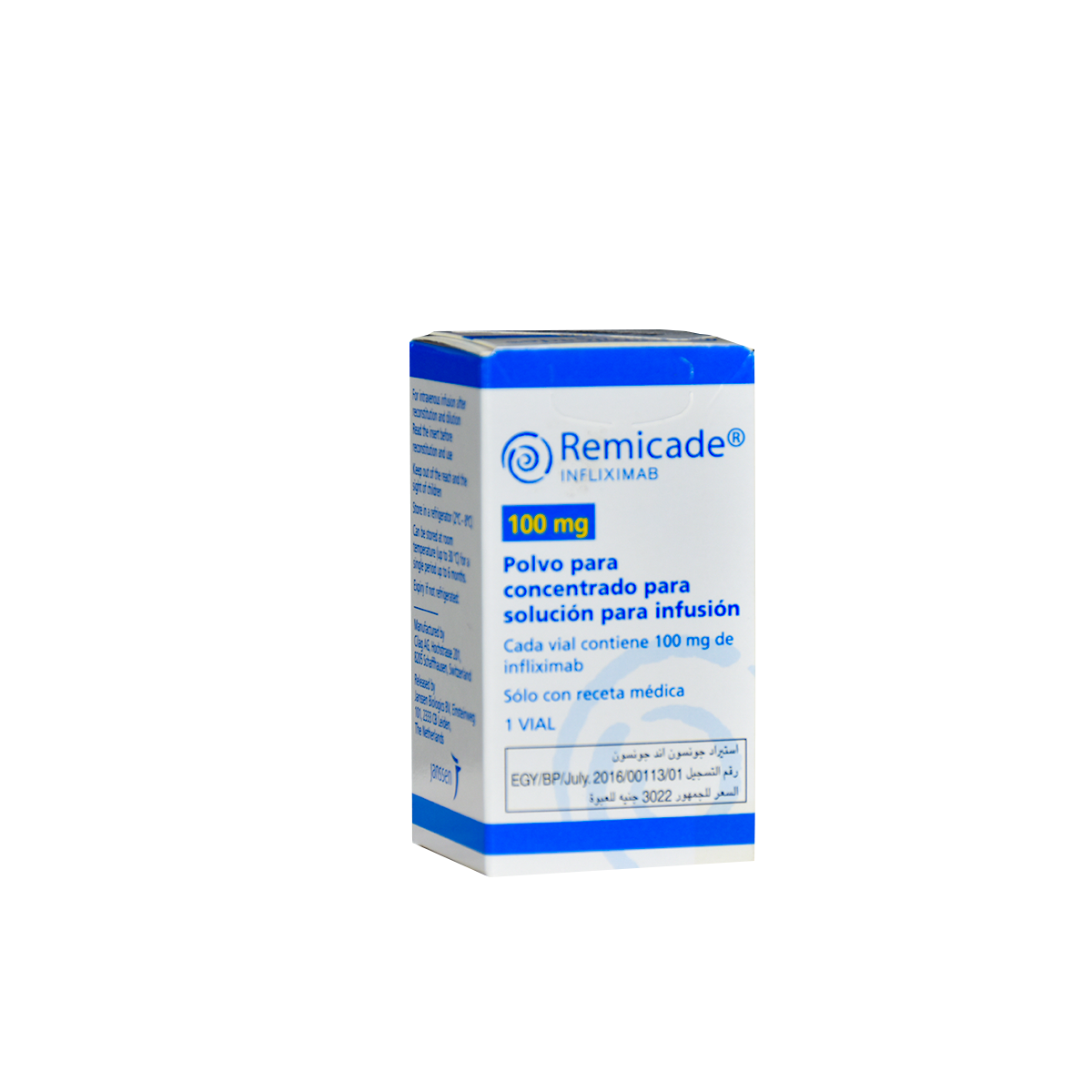Remicade 100mg 1 Vial (Refrigerated) image number 0