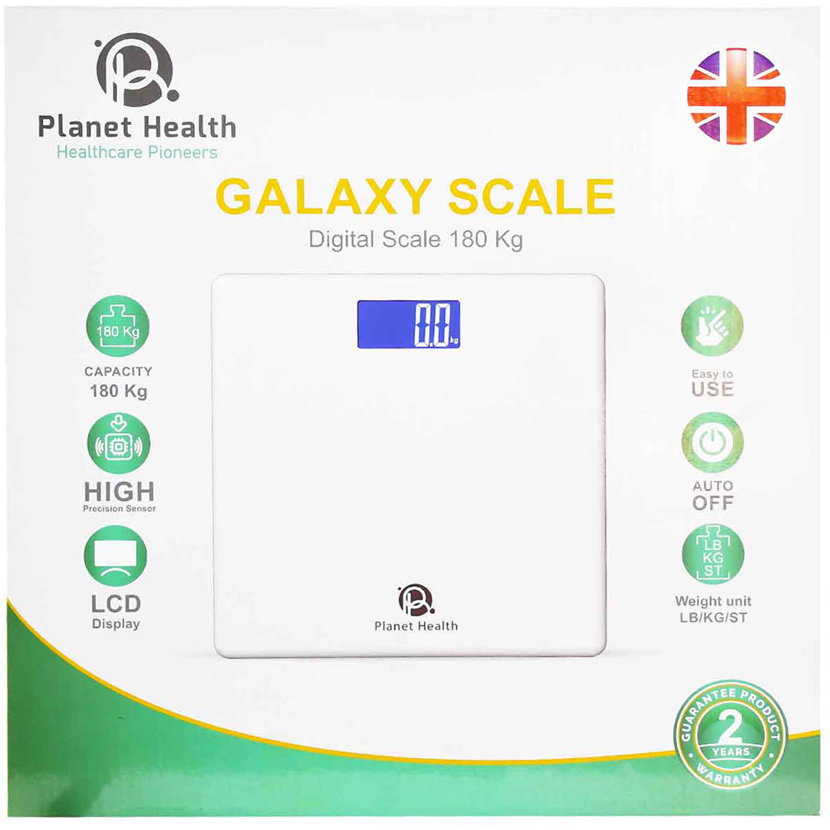 Planet Health Galaxy Scale 180 Kg/AXD-SC601 image number 0