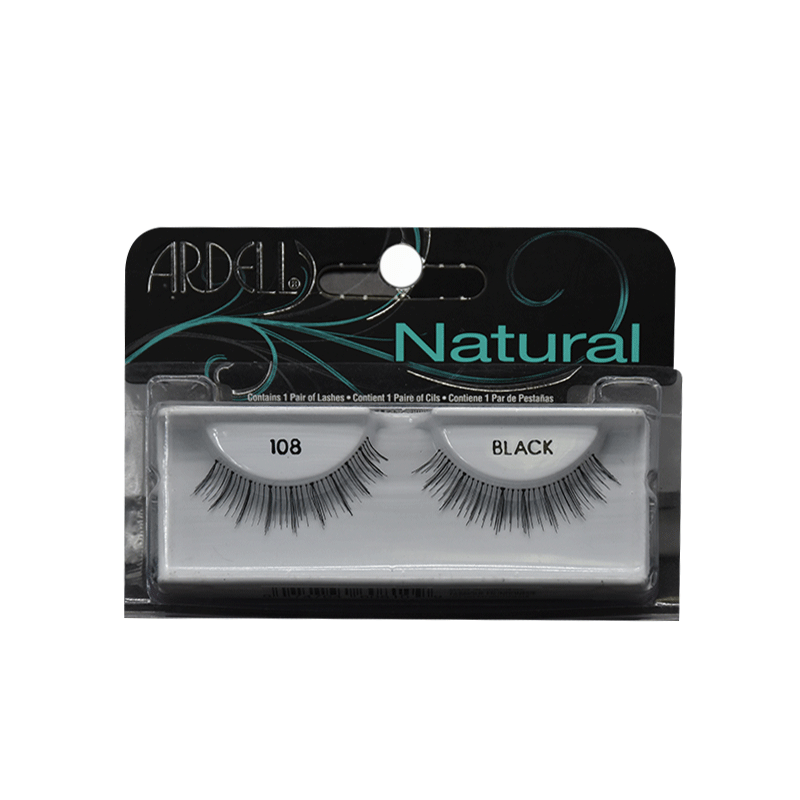 Ardell Fashion Natural Lashes Black/108 image number 0