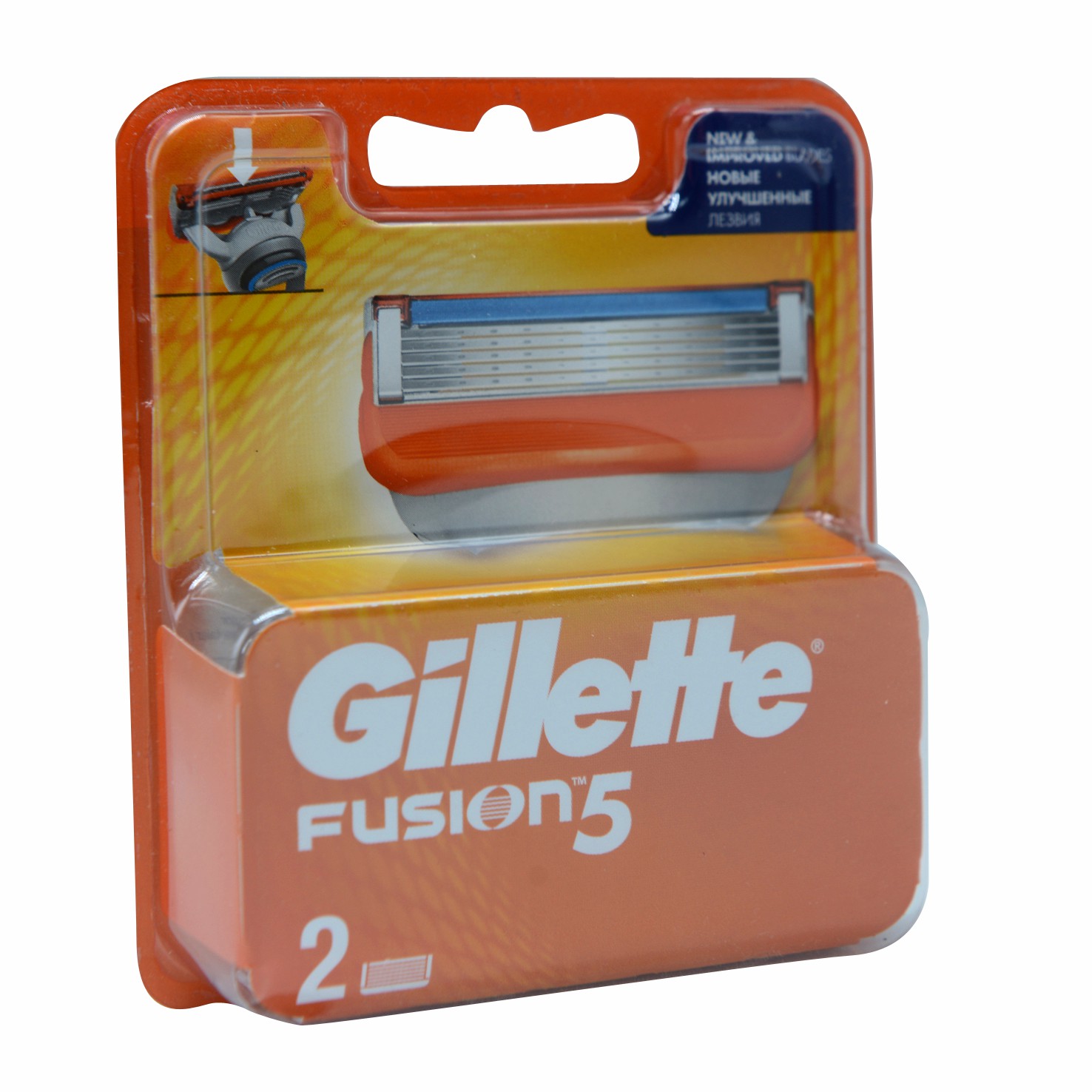 Gillette Fusion Blades 2 Pieces image number 0