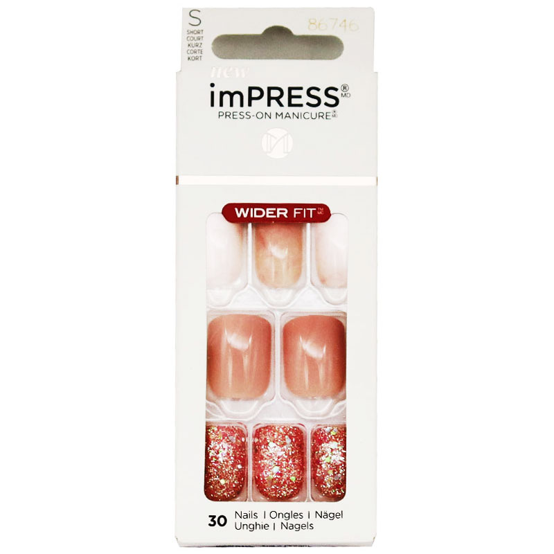 Kiss Impress Nails 30 pieces /Imw01C image number 0