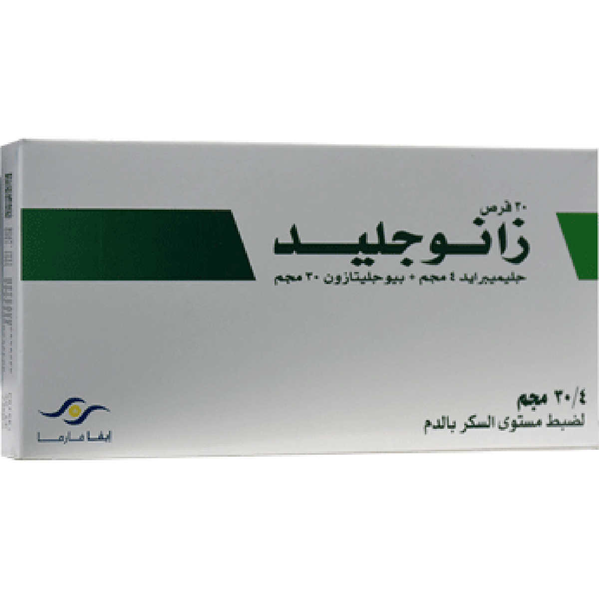 Zanoglide 30/4mg 30 Tablets image number 0