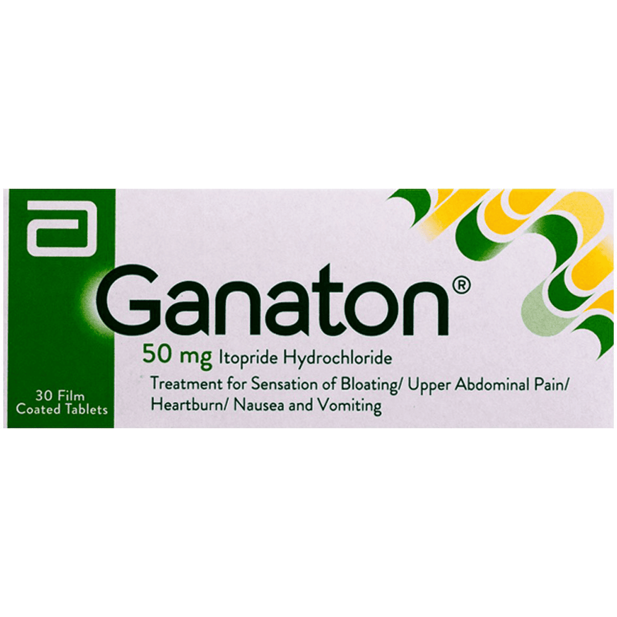 Ganaton 50mg 30 Tablets image number 0