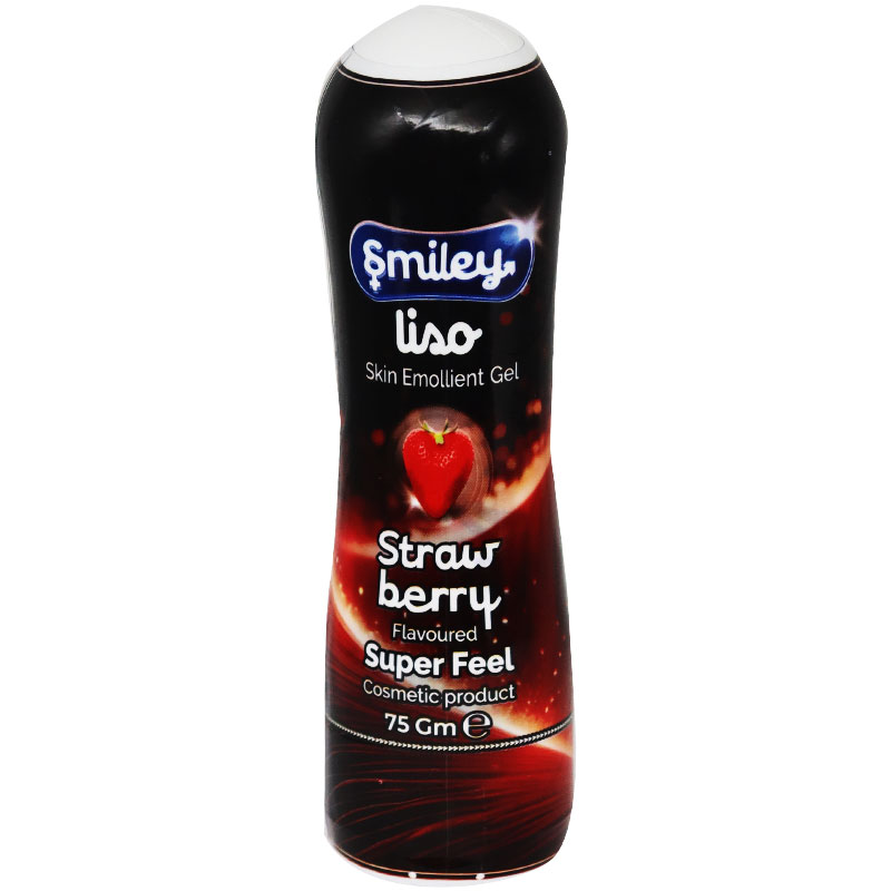 Smiley Liso Strawberry Super Feel Gel 75gm image number 0