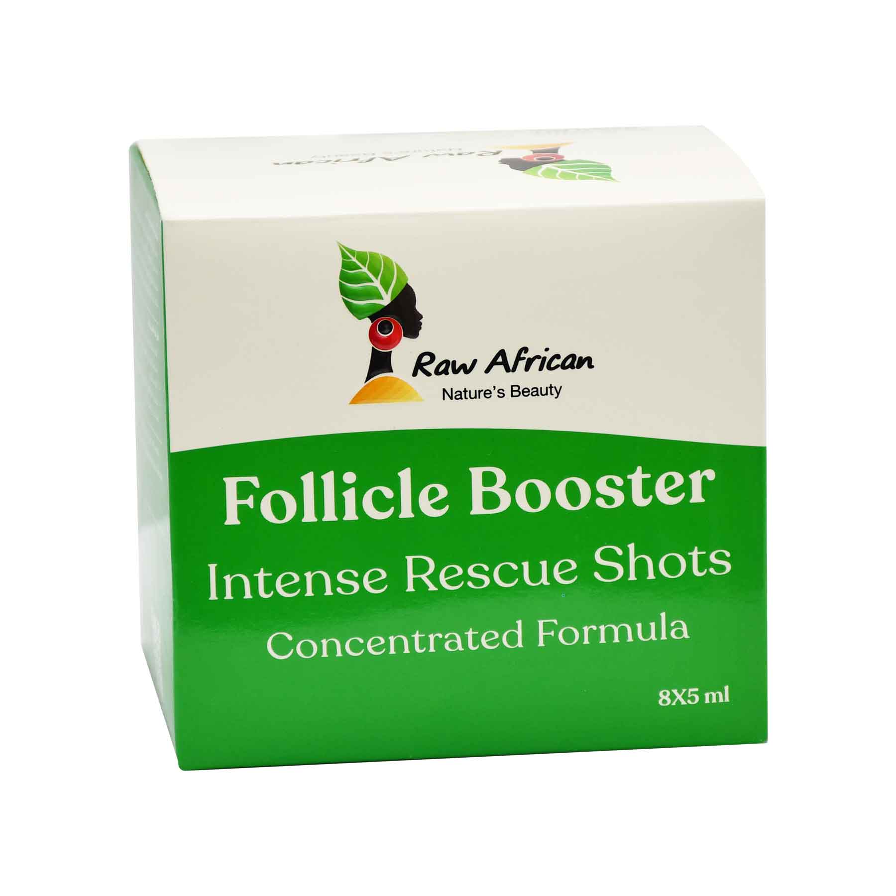Raw African Follicle Booster Intense Rescue Shots 8 x 5ml image number 0