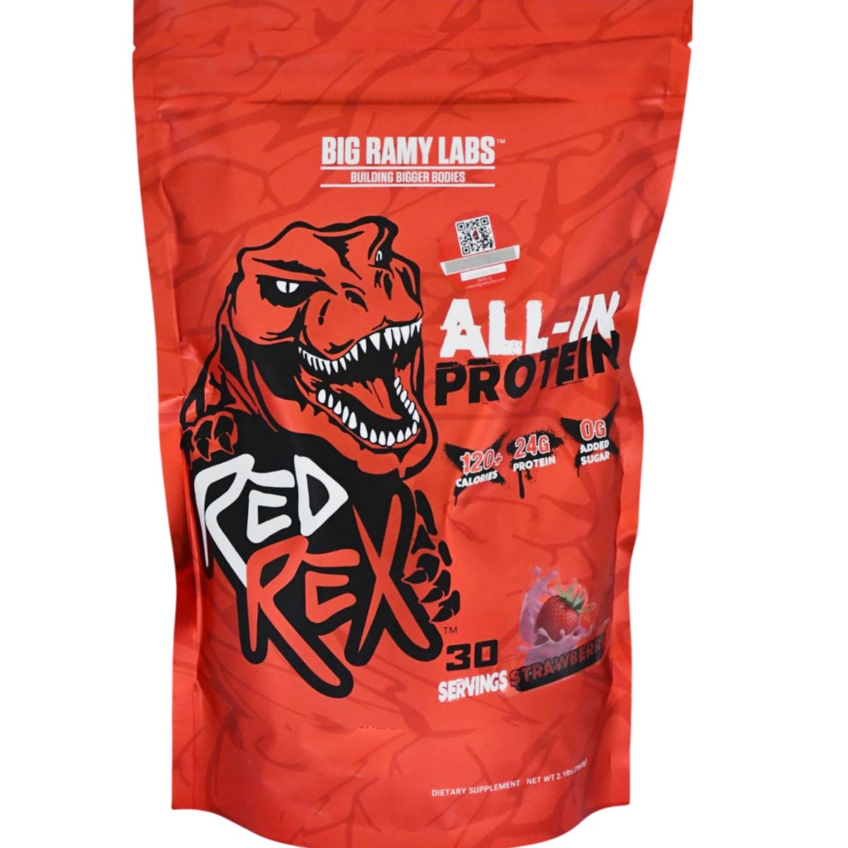 Red Rex All In Protein Strawberry 960gm image number 0