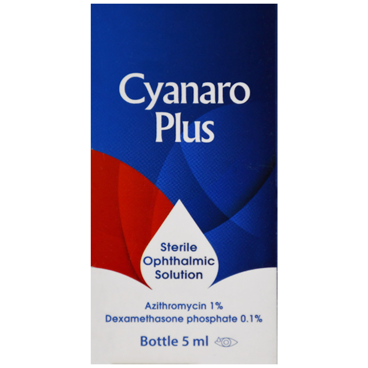 Cyanaro Plus 1% Eye Drops 5 ml image number 0