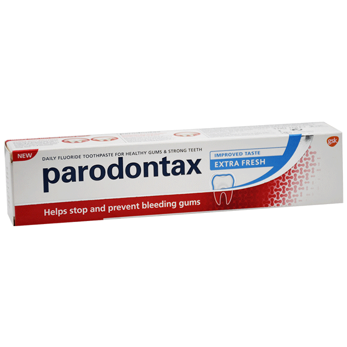 Parodontax Extra Fresh Daily Toothpaste for Bleeding Gums 100ml image number 0