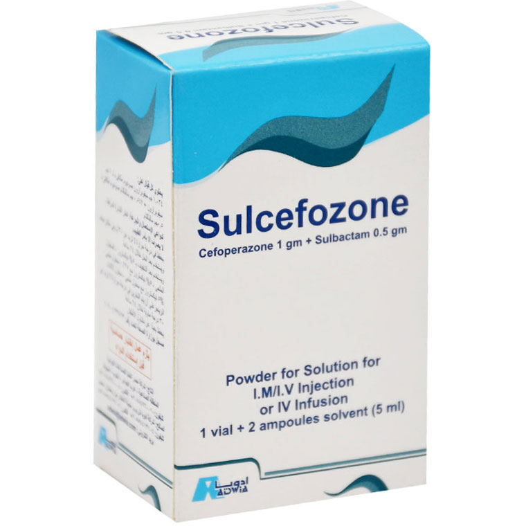 Sulcefozone (1gm+0.5gm) Intramascular, Intravacular or IV Infusion 1 Vial image number 0