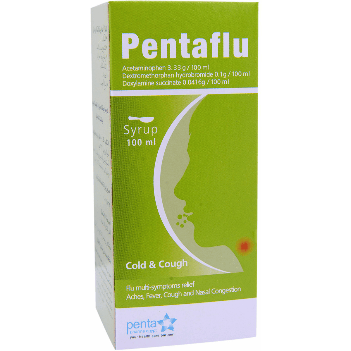 Pentaflu (3.5 + 0.1 + 0.0416mg) 100ml Syrup image number 0