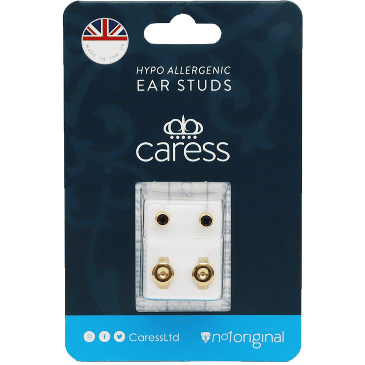 Caress Ear Studs Ruby/20 image number 0