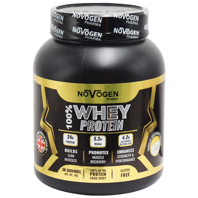 Novogen Whey Protein Vanilla Ice Cream 1 kg image number 0