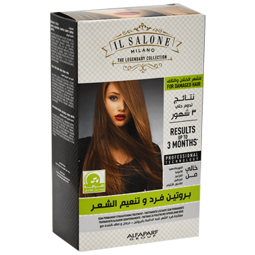 IL Salone Protein Formaldhyde-Free Straightening Kit With Argan Oil For Damaged Hair image number 0