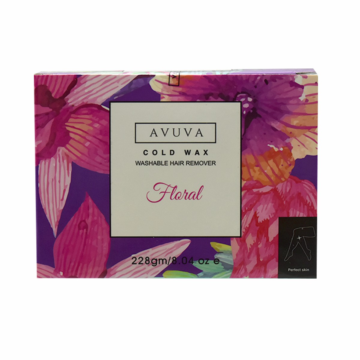 Avuva Floral Hair Remover Cold Wax 228gm image number 0