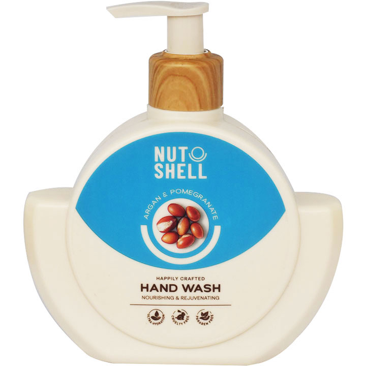 Nut Shell Argan and Pomegranate Hand Wash 375ml image number 0