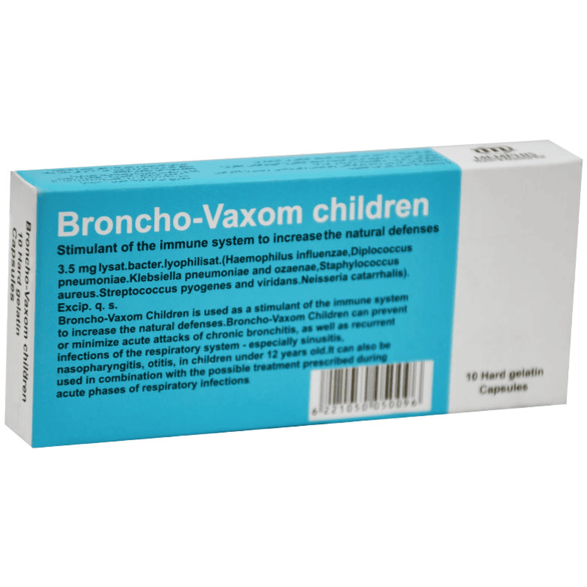 Broncho Vaxom Infant 10 Capsules image number 0