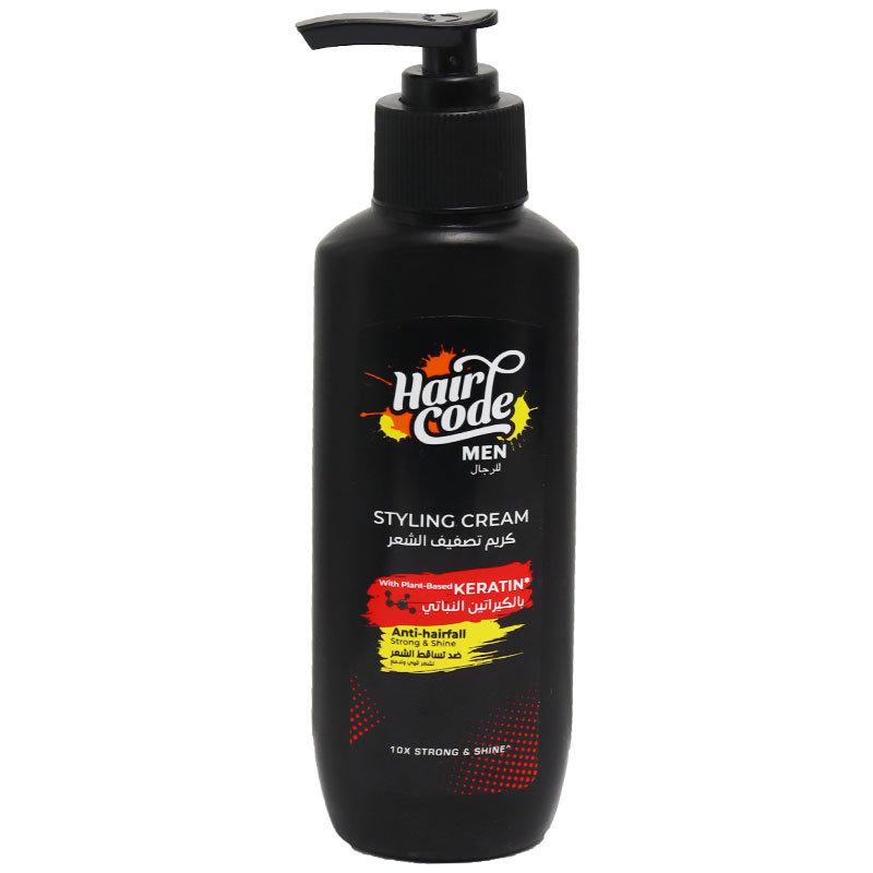 Hair Code Keratin Anti Hair Fall Styling Cream 140ml image number 0