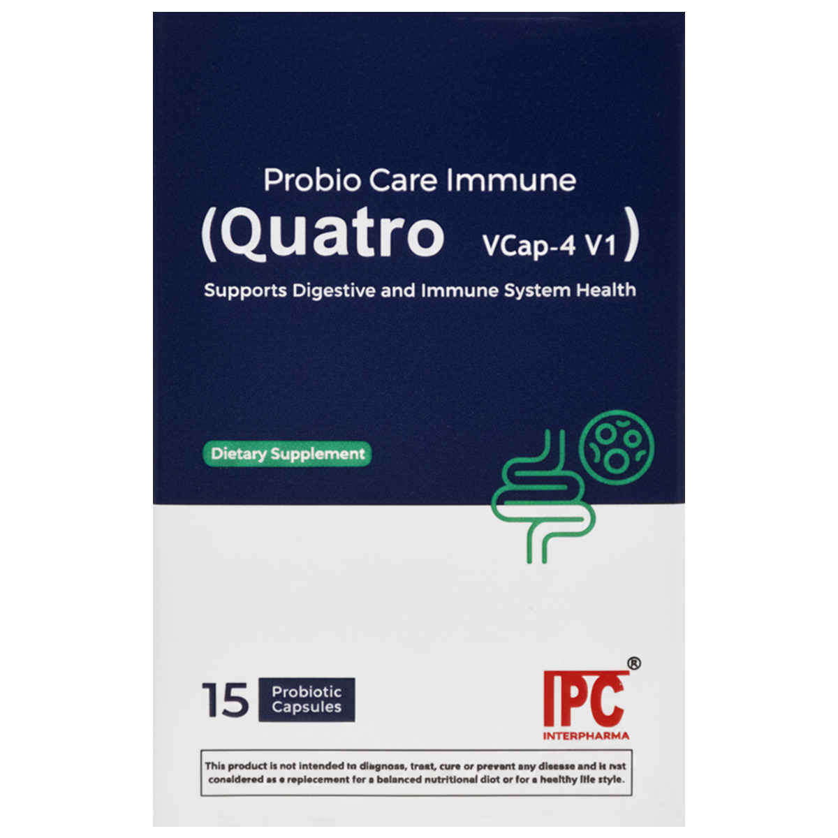 Quatro Vcap-4 V1 15 Capsules image number 0