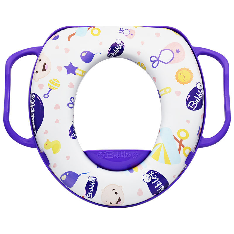 Bubbles Toilet Base With Handle image number 0