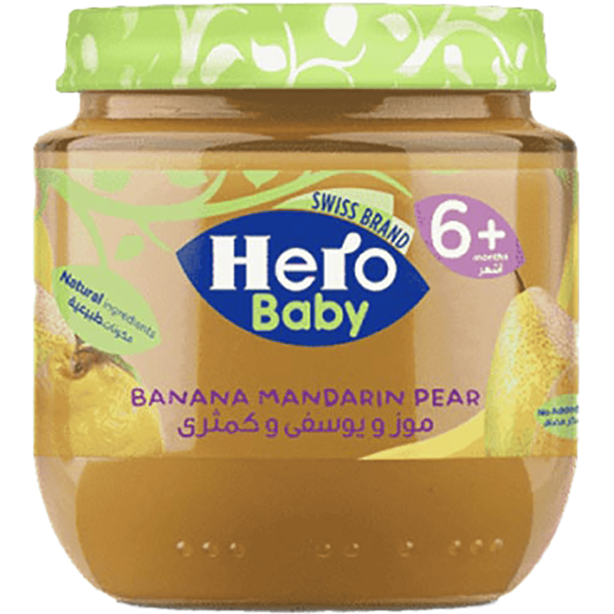 Hero Baby Banana Mandarine Pear 6M 125/130gm image number 0