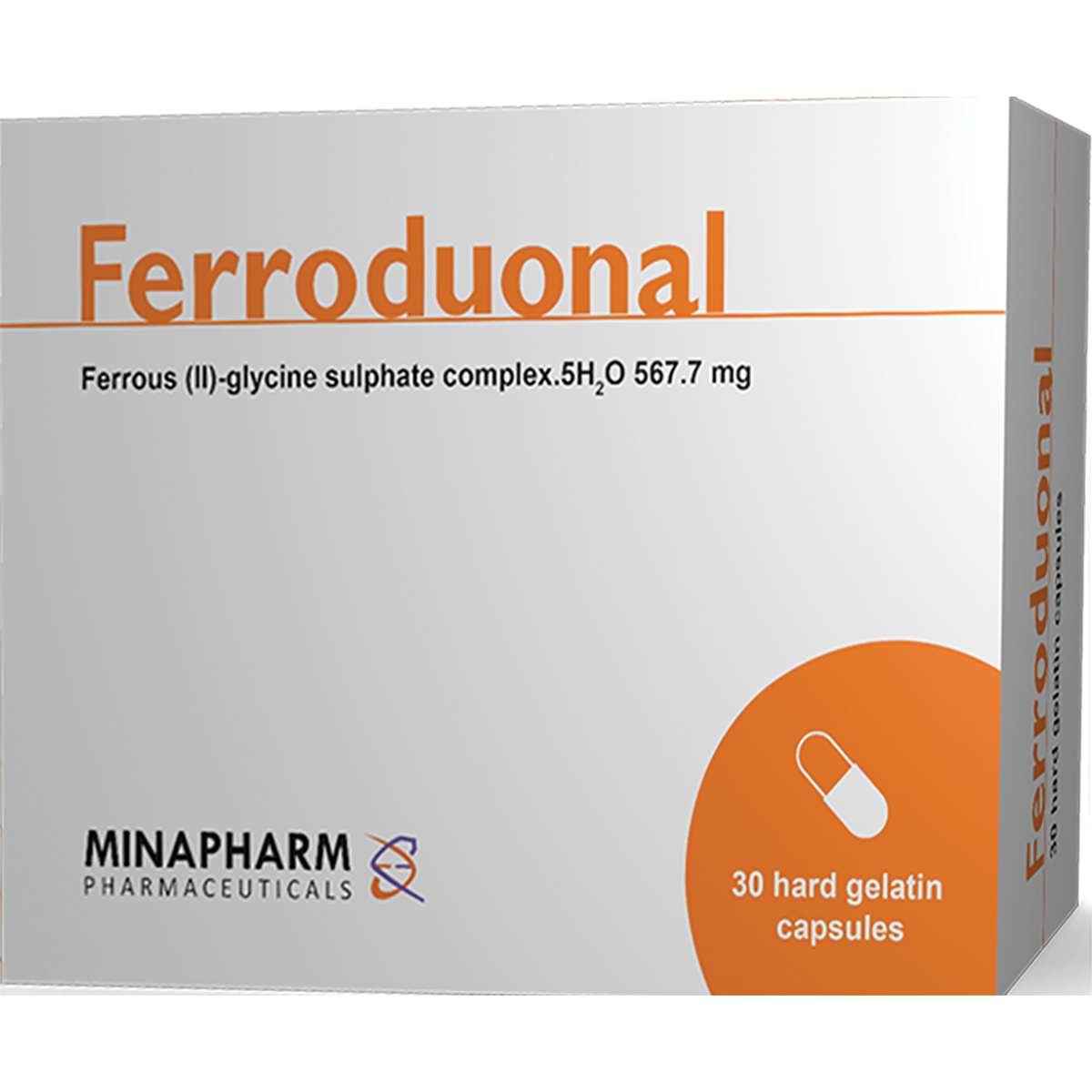 Ferroduonal 100mg 30 Hard Gel Capsules image number 0