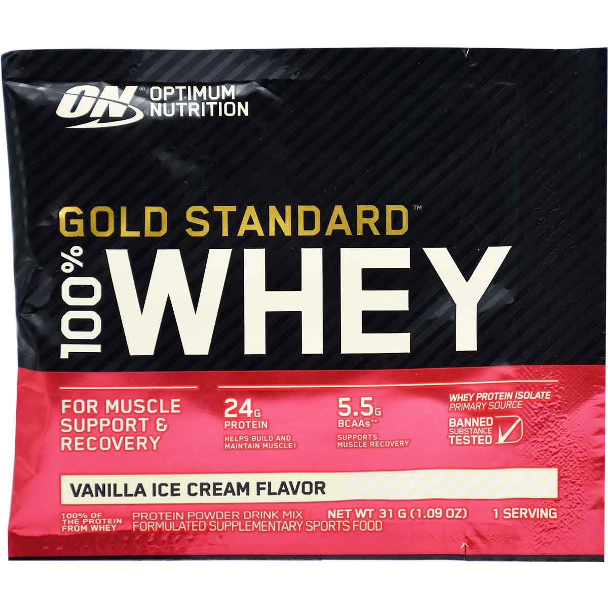 Whey Gold Standard (ON) Vanilla Ice Cream 31gm image number 0