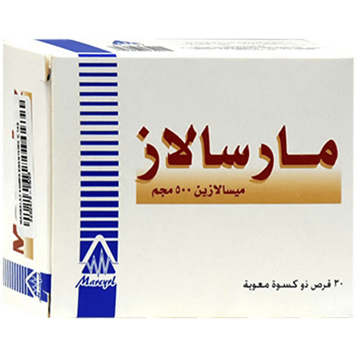 Marsalaz 500mg 30Enteric Coated Tablets image number 0