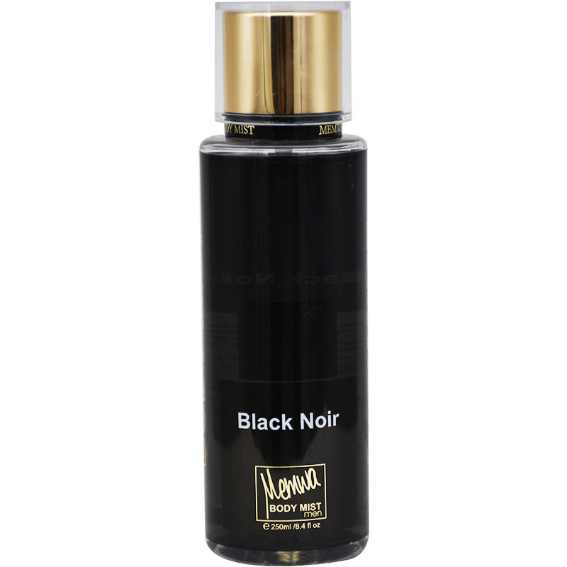 Memowa Black Noir Body Mist For Men 250ml image number 0