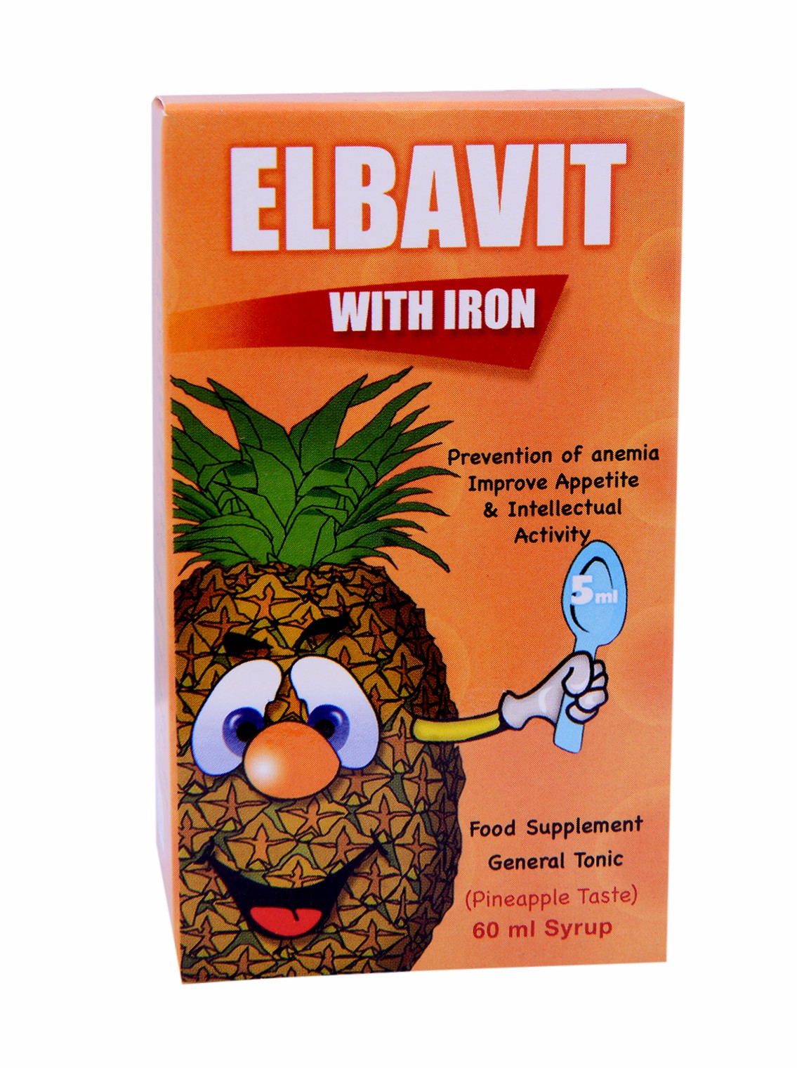 Elbavit with Iron 60ml Syrup image number 0