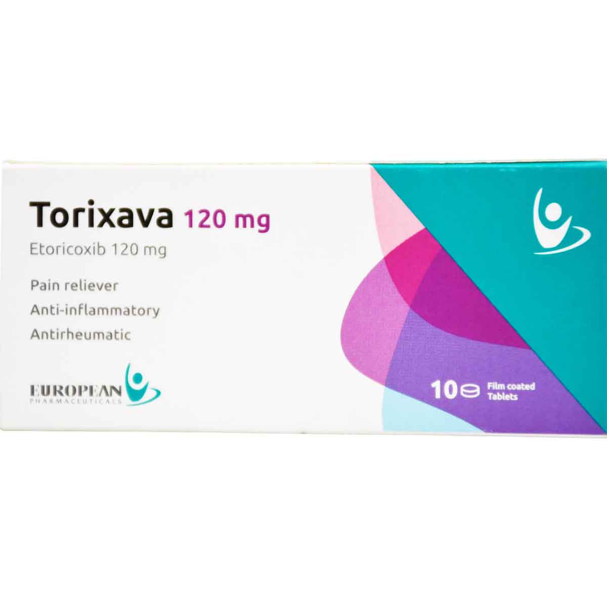 Torixava 120mg 10 Film Coated Tablets image number 0