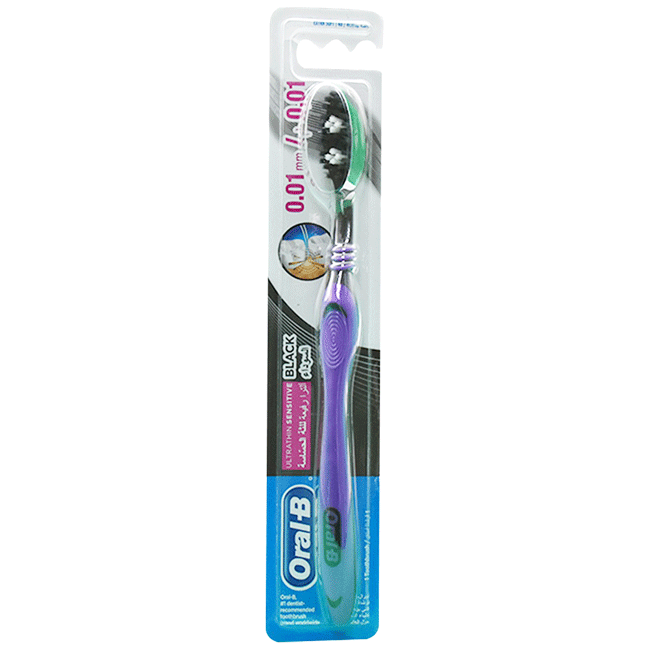 Oral B Ultra thin Sensitive Black 40Extra Soft image number 0