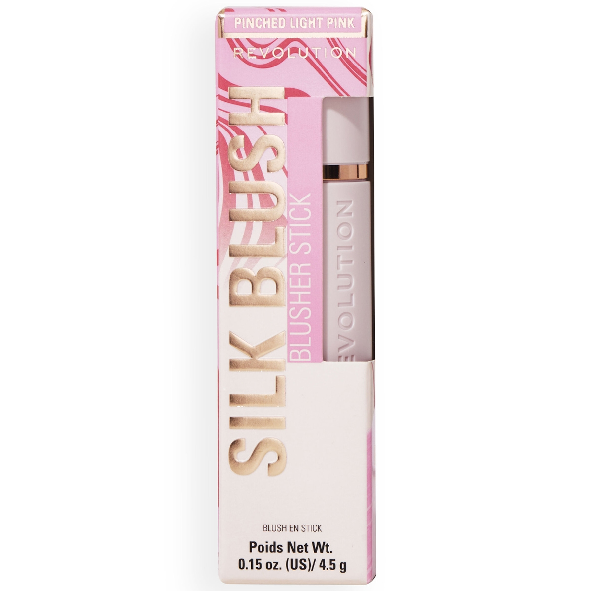Revolution Silk Blush Stick Pinched Light Pink image number 0