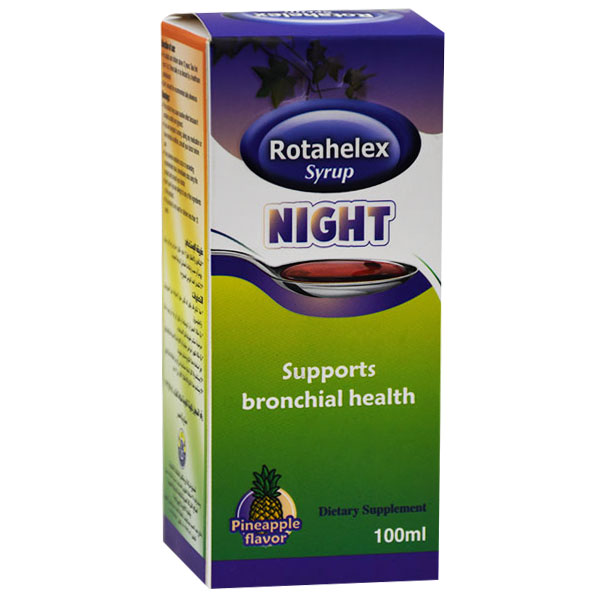Rotahelex Night Pineapple Flavor Syrup 100ml image number 0
