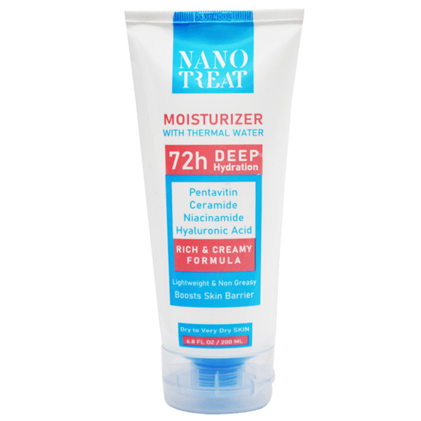 Nanotreat Moisturizing  Cream With Thermal Water for Dry Skin 200ml image number 0