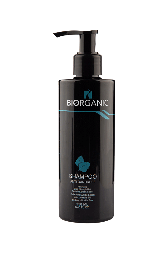 Biorganic Black Anti Dandruff Shampoo 250ml image number 0