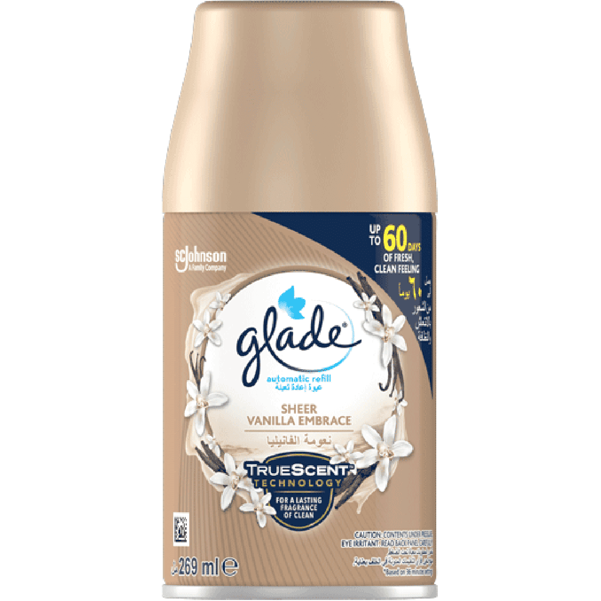 Glade Automatic Refill S.Vanilla Em.Spray 175gm image number 0