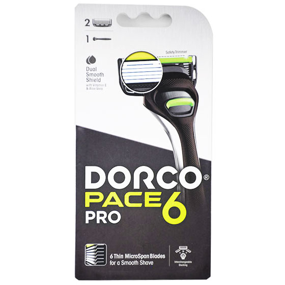 Dorco Pace 6 Pro ( Razor And 2 Blades ) image number 0
