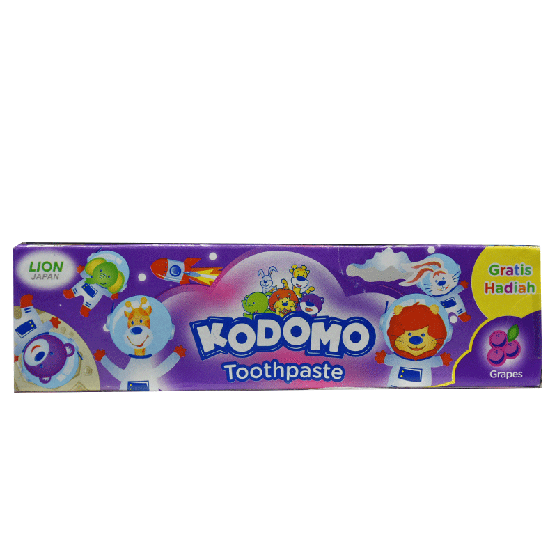 Lion Kodomo Grape Toothpaste 45gm image number 0