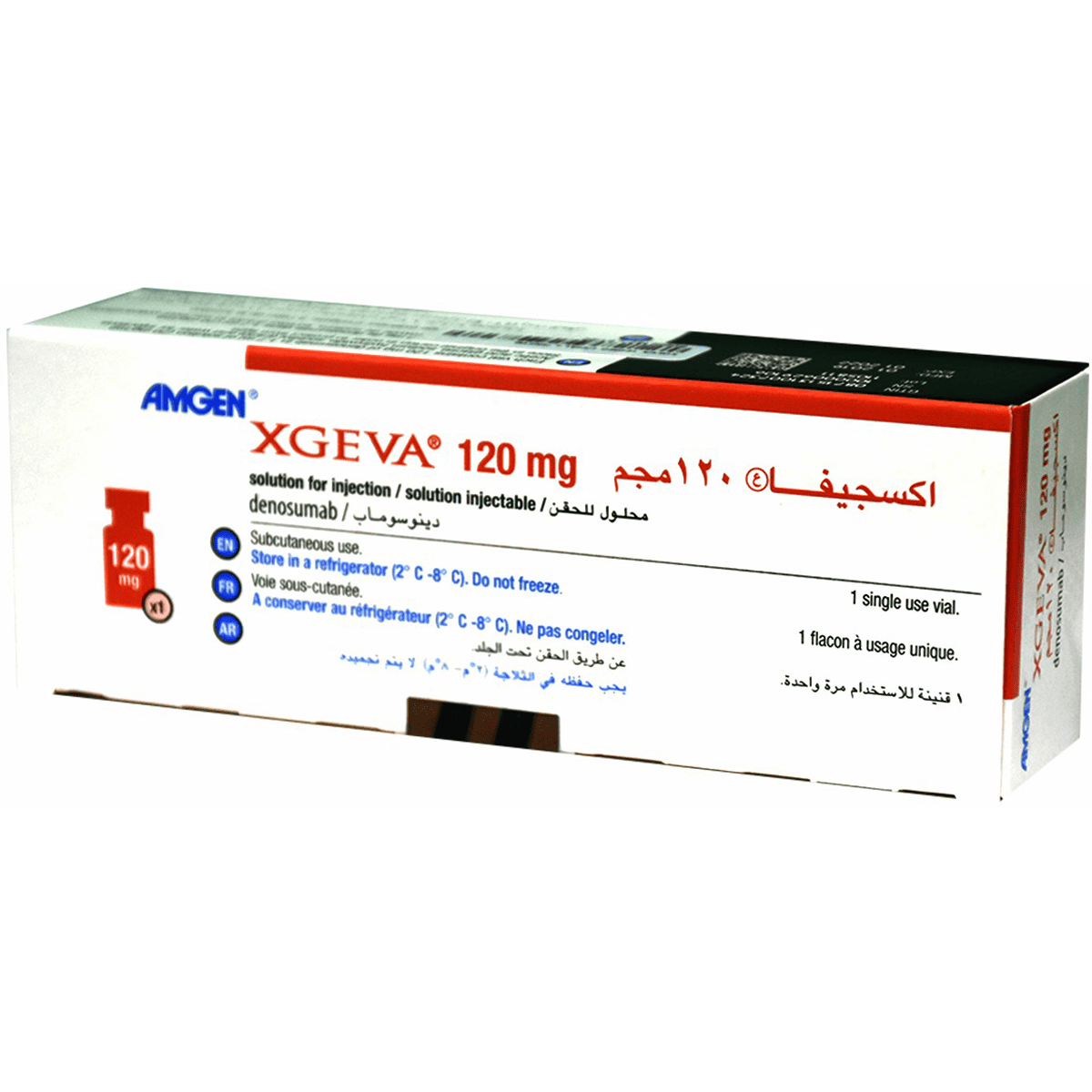 Xgeva 120mg 1 Vial (Refrigerated) image number 0