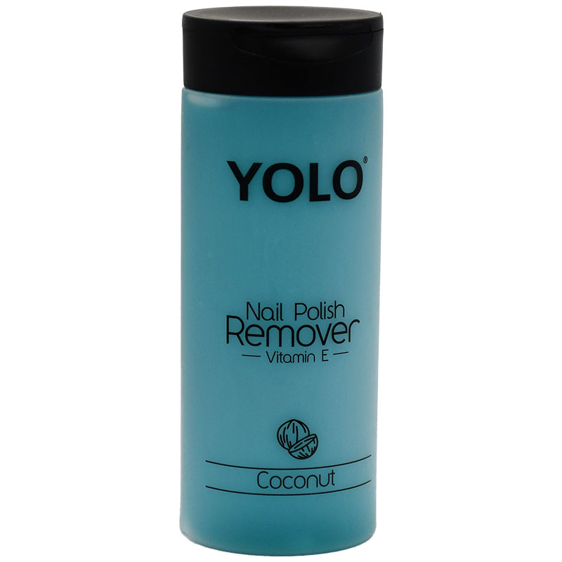 Yolo Nail Polish Remover Coconut 135ml image number 0