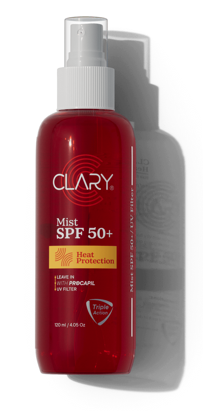 Clary Mist SPF 50+ Heat Protection For Hair 120mll image number 0