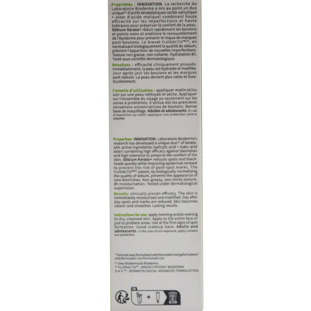 Bioderma Sebium Kerato+ Anti Marks Gel Cream 30 ml image number 1